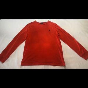 Polo Ralph Lauren Dark orange long sleeve.
